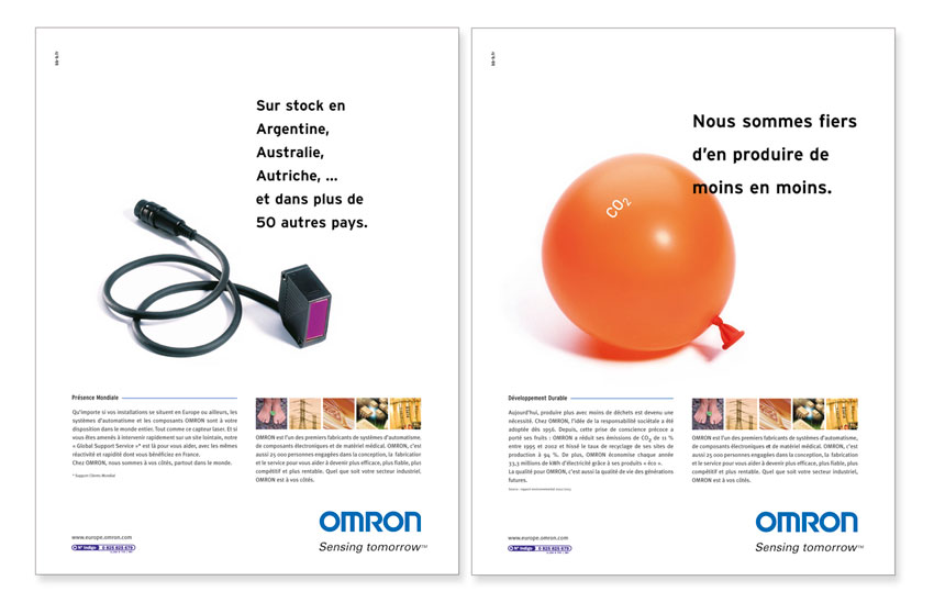 Omron ad